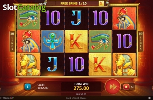 Скрин6. Book of Gold: Classic слот
