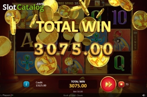 Скрин8. Book of Gold: Classic слот
