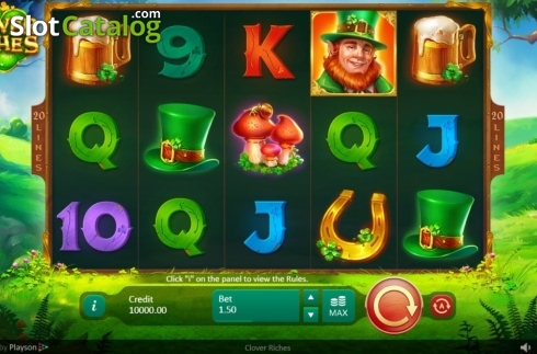 Скрин2. Clover Riches слот
