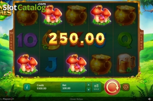Скрин3. Clover Riches слот