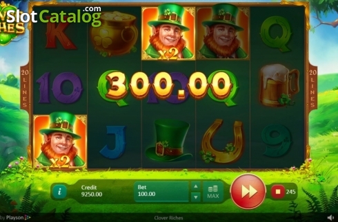 Скрин4. Clover Riches слот