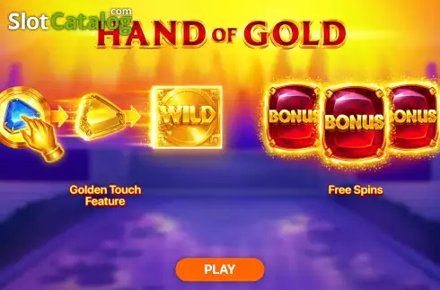 Скрин2. Hand of Gold слот