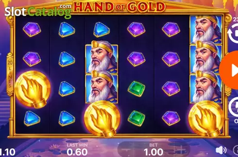 Скрин5. Hand of Gold слот
