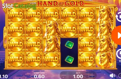 Скрин6. Hand of Gold слот
