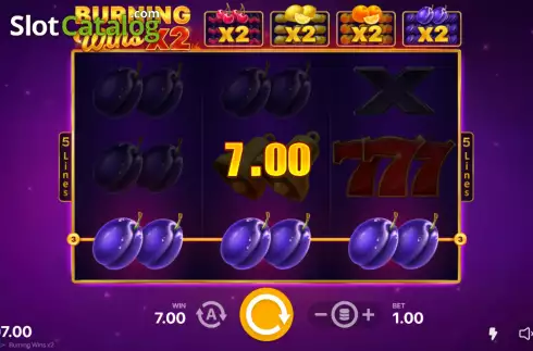 Скрин3. Burning Wins x2 слот
