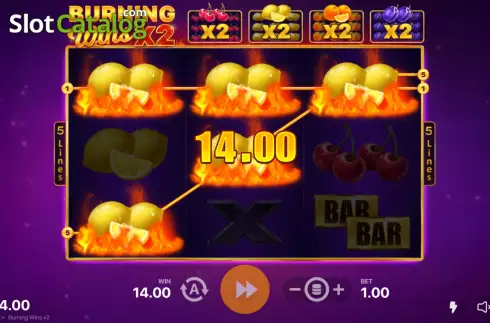 Скрин5. Burning Wins x2 слот