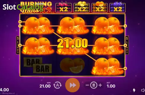 Скрин6. Burning Wins x2 слот