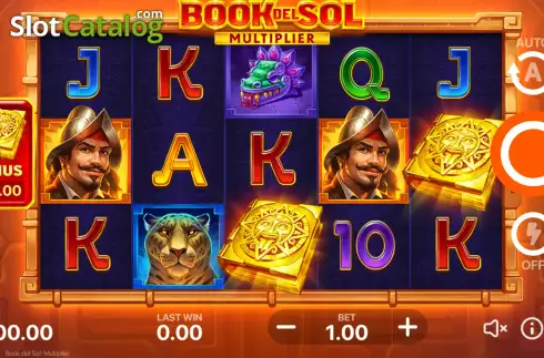 Скрин3. Book del Sol: Multiplier слот