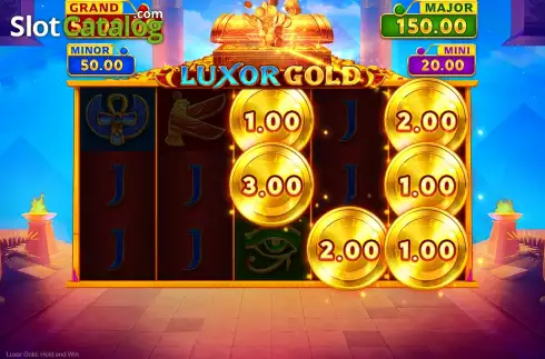 Скрин8. Luxor Gold Hold and Win слот