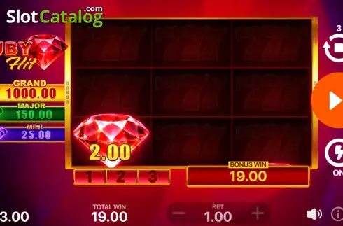 Скрин9. Ruby Hit: Hold and Win слот
