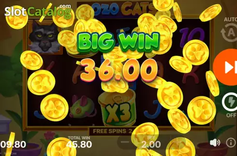 Скрин8. Bozo Cats слот