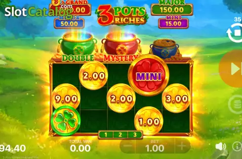 Скрин9. 3 Pots Riches: Hold and Win слот