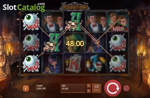 Скрин7. Dracula's Family слот