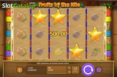Скрин7. Fruits of the Nile слот