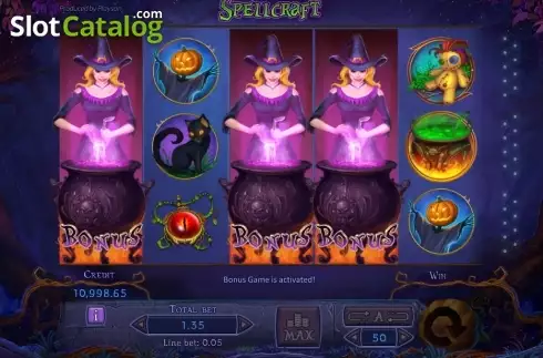 Скрин5. SpellCraft слот