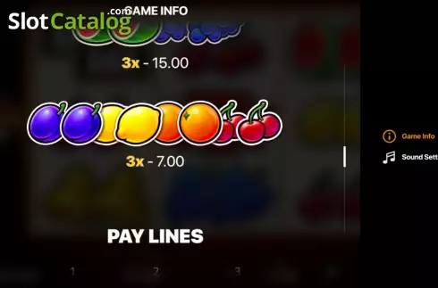 Скрин9. 777 Sizzling Wins: 5 lines слот