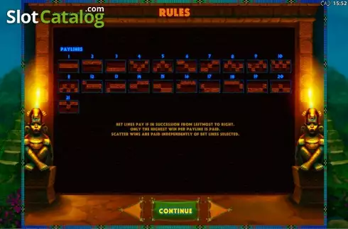 Скрин4. Aztec Empire (Playson) слот