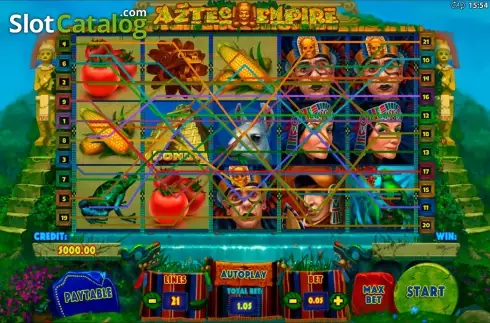 Скрин7. Aztec Empire (Playson) слот