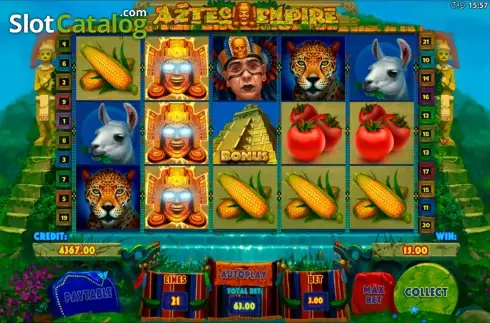 Скрин9. Aztec Empire (Playson) слот