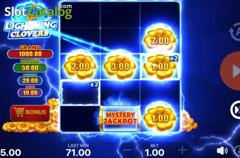 Скрин5. Lightning Clovers слот