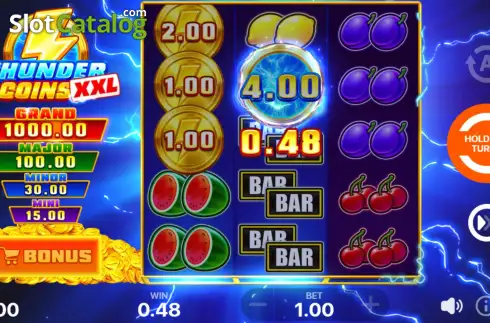 Скрин4. Thunder Coins XXL слот