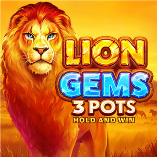 Lion Gems 3 Pots: Hold and Win логотип