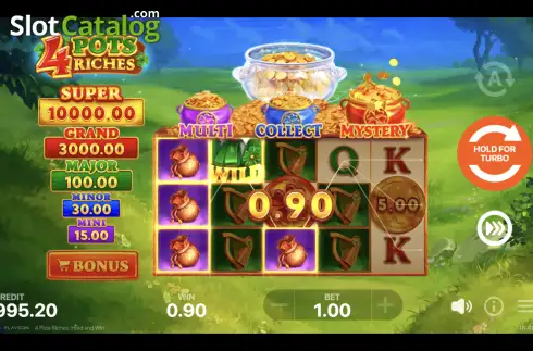 Скрин4. 4 Pots Riches: Hold and Win слот