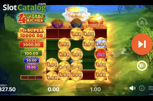 Скрин9. 4 Pots Riches: Hold and Win слот