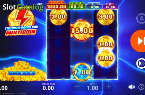 Скрин3. Thunder Coins XXL: Multicoin слот