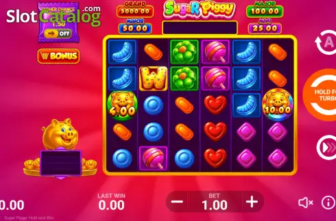 Скрин2. Sugar Piggy слот