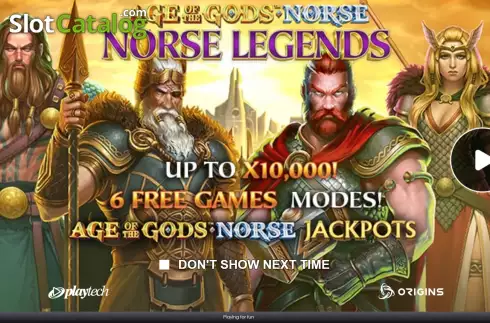 Скрин2. Age of the Gods Norse Norse Legends слот