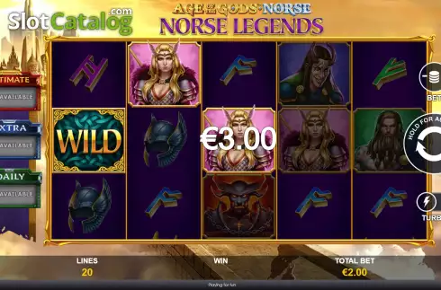 Скрин6. Age of the Gods Norse Norse Legends слот
