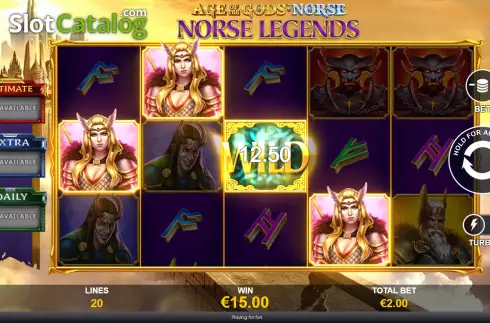 Скрин7. Age of the Gods Norse Norse Legends слот