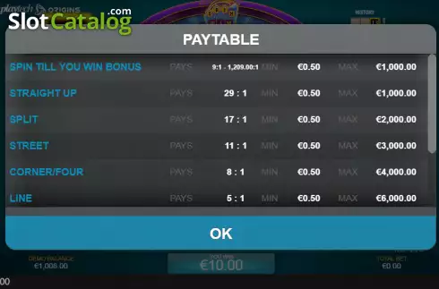 Скрин5. Spin Till You Win слот
