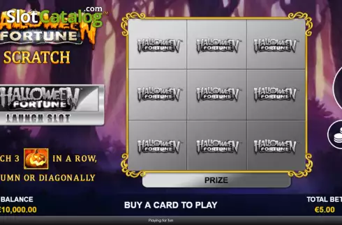 Скрин2. Halloween Fortune Scratch слот