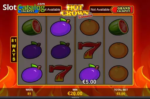 Скрин3. Hot Crown Deluxe слот