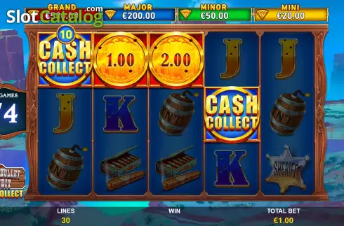 Скрин7. Cash Collect Silver Bullet Bandit слот