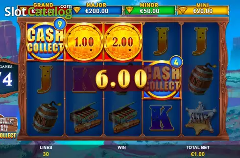 Скрин8. Cash Collect Silver Bullet Bandit слот