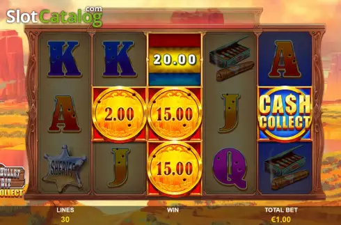 Скрин9. Cash Collect Silver Bullet Bandit слот