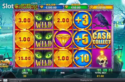 Скрин2. Halloween Fortune Cash Collect слот