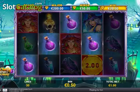 Скрин4. Halloween Fortune Cash Collect слот