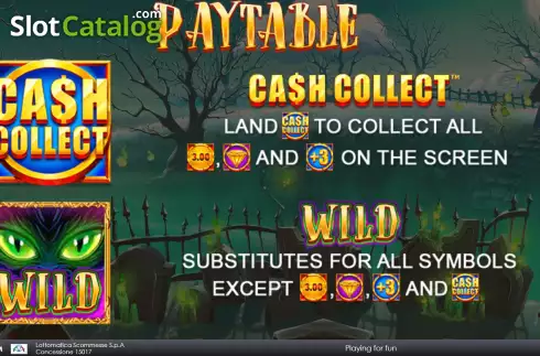 Скрин5. Halloween Fortune Cash Collect слот