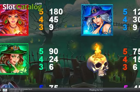 Скрин6. Halloween Fortune Cash Collect слот