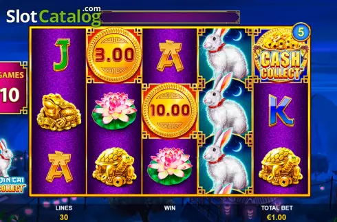 Скрин8. Rabbits Treasure Cash Collect слот