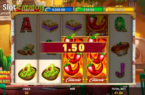 Скрин5. La Fonda Picante Cash Collect слот