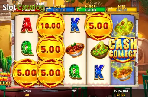 Скрин6. La Fonda Picante Cash Collect слот
