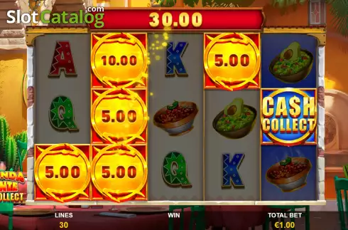 Скрин7. La Fonda Picante Cash Collect слот