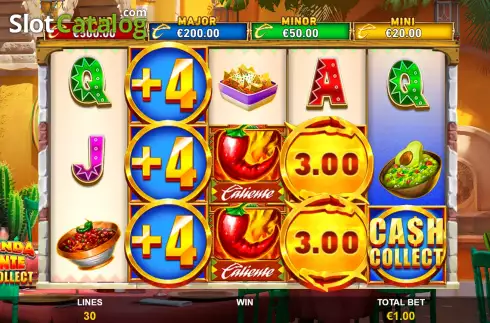 Скрин8. La Fonda Picante Cash Collect слот