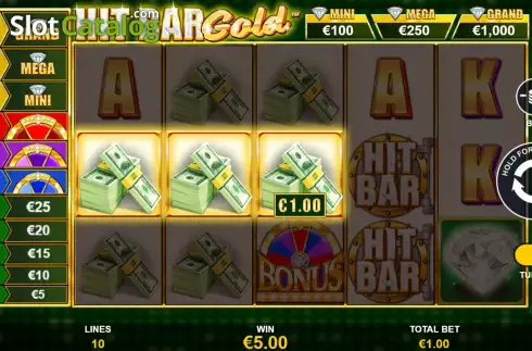 Скрин5. Hit Bar Gold слот