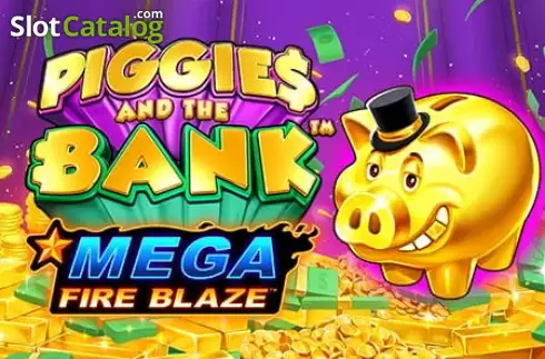 Piggies And The Bank Mega Fire Blaze логотип Piggies And The Bank Mega Fire Blaze логотип